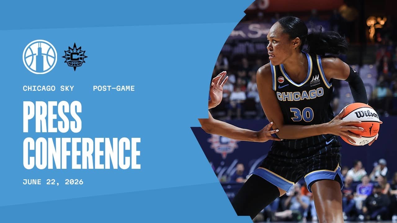 Post Game Press Conference | Sky vs Sun | June 22, 2026