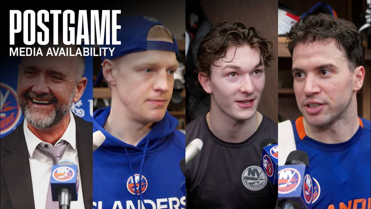 New York Islanders Postgame Availability | NYI vs TOR