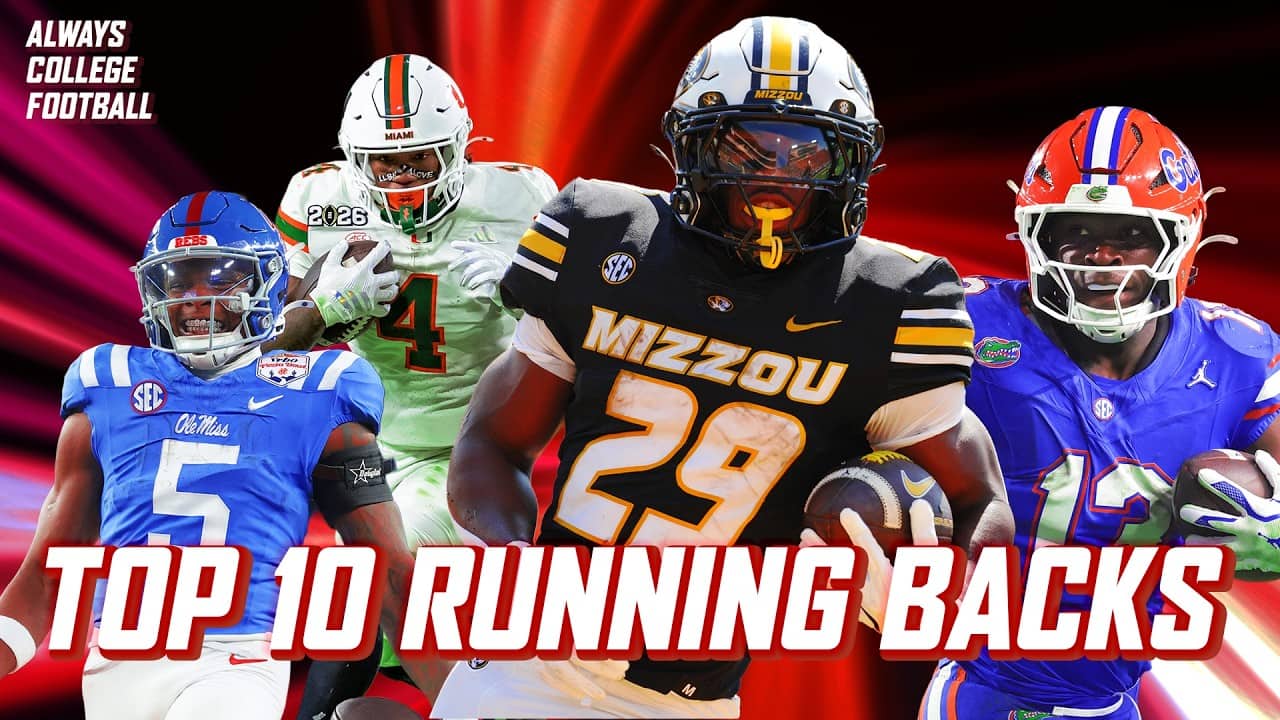 Top 10 Running Backs heading into 2026! | Always College Football