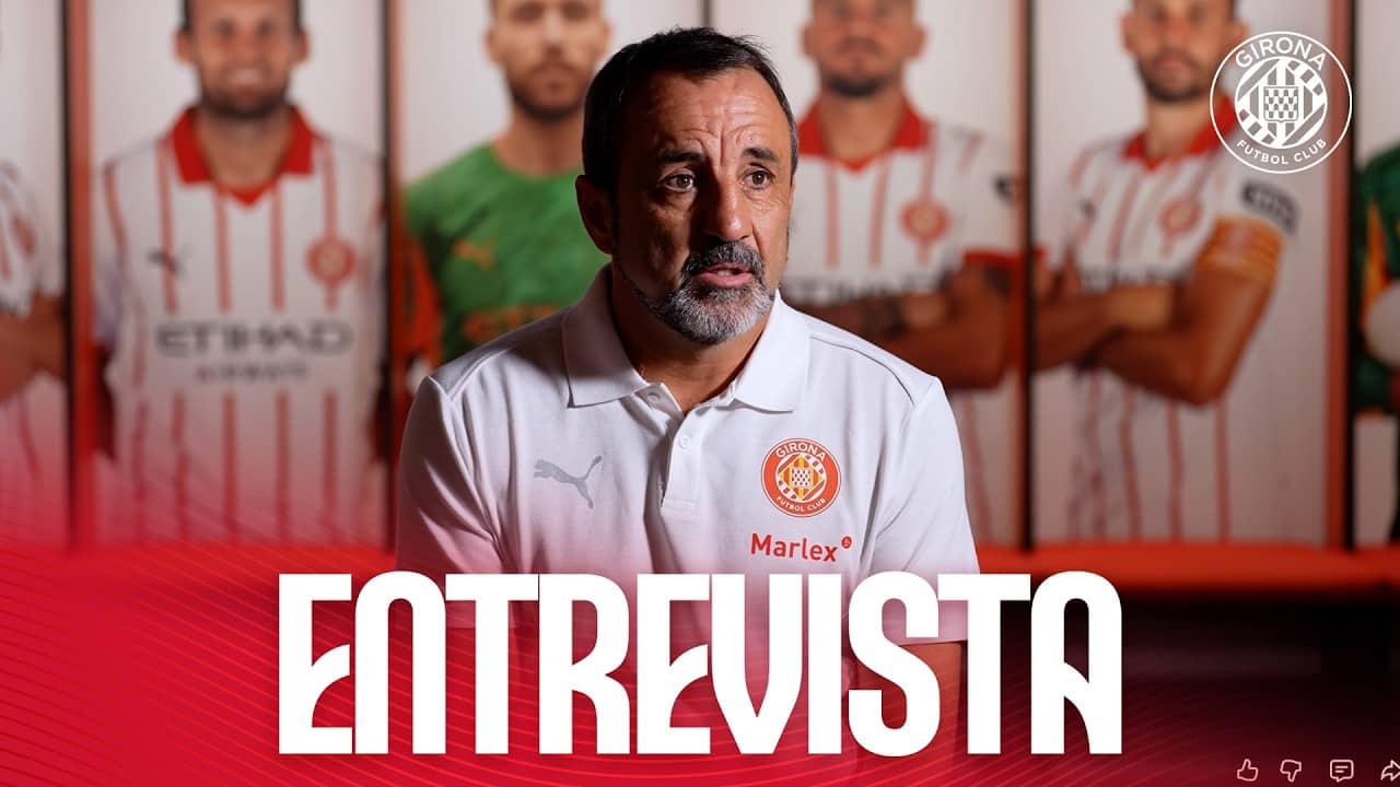 🗣️ LES PRIMERES PARAULES DE QUIQUE ÁLVAREZ COM A NOU ENTRENADOR DEL PRIMER EQUIP | GIRONA FC