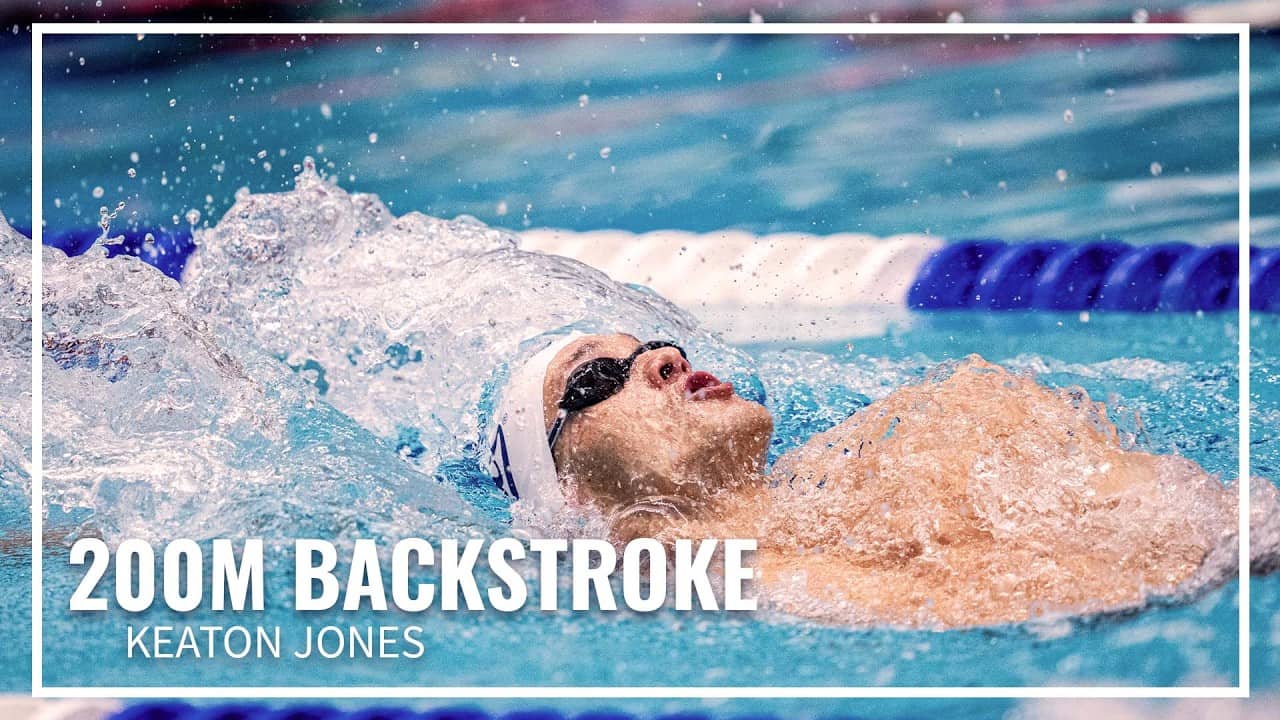 Keaton Jones Secures Win in 200M Backstroke | 2026 TYR Pro Swim Series Indianapolis