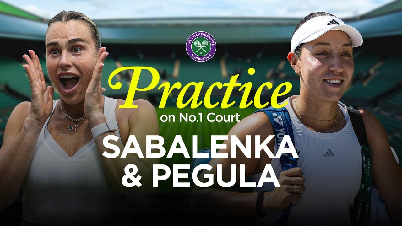 "I'm trying to stay quiet" 🤫 | Aryna Sabalenka and Jessica Pegula on No.1 Court | Mic'd Up 🎤