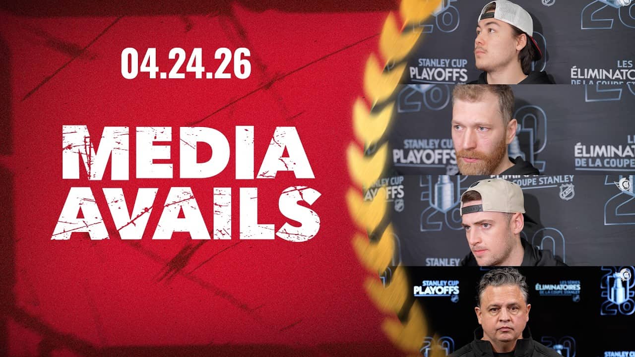 Drake Batherson, Claude Giroux, Jordan Spence, Travis Green Media Availability