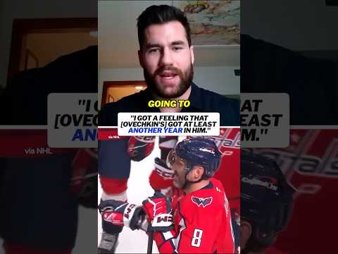 Capitals forward Tom Wilson feels like Ovi isn’t done just yet 👀 #nhl #ovechkin