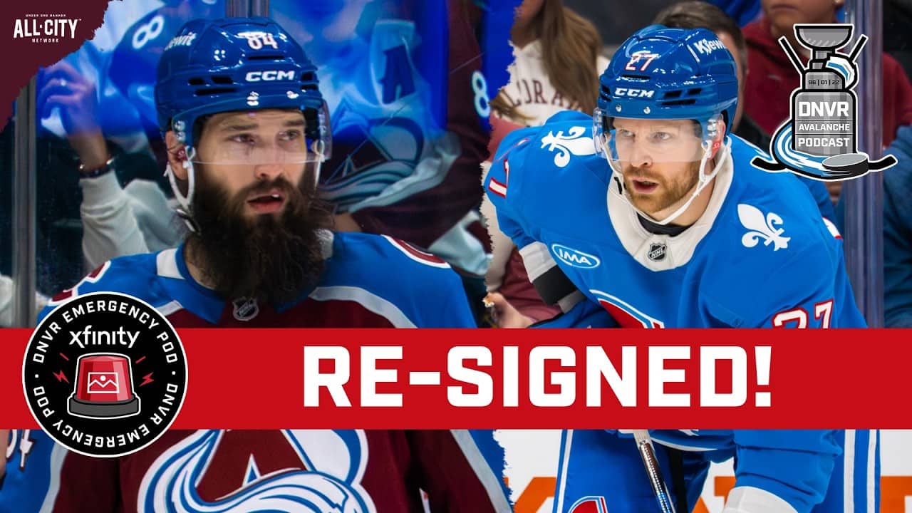 Avalanche re-sign Kulak and Burns, running back 2025-26 pairs | DNVR Emergnecy Podcast