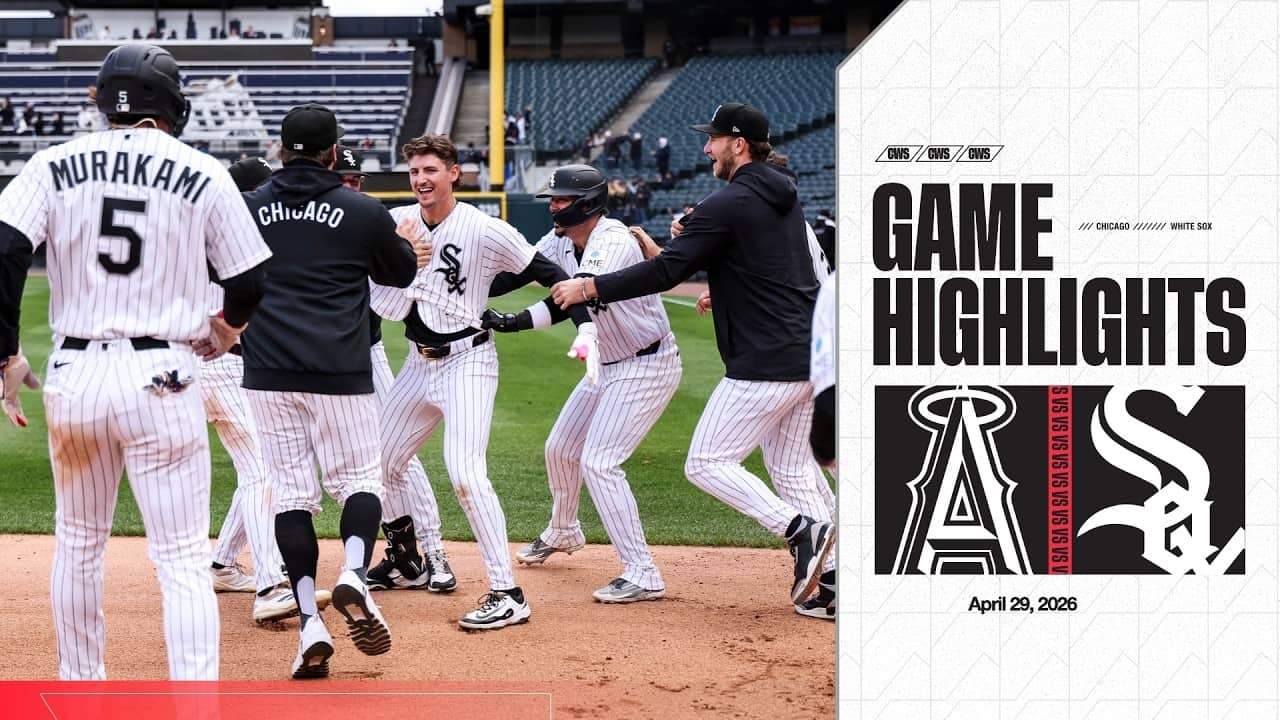 HIGHLIGHTS: Colson Montgomery WALKS IT OFF as White Sox Secure SERIES SWEEP (4.29.26)