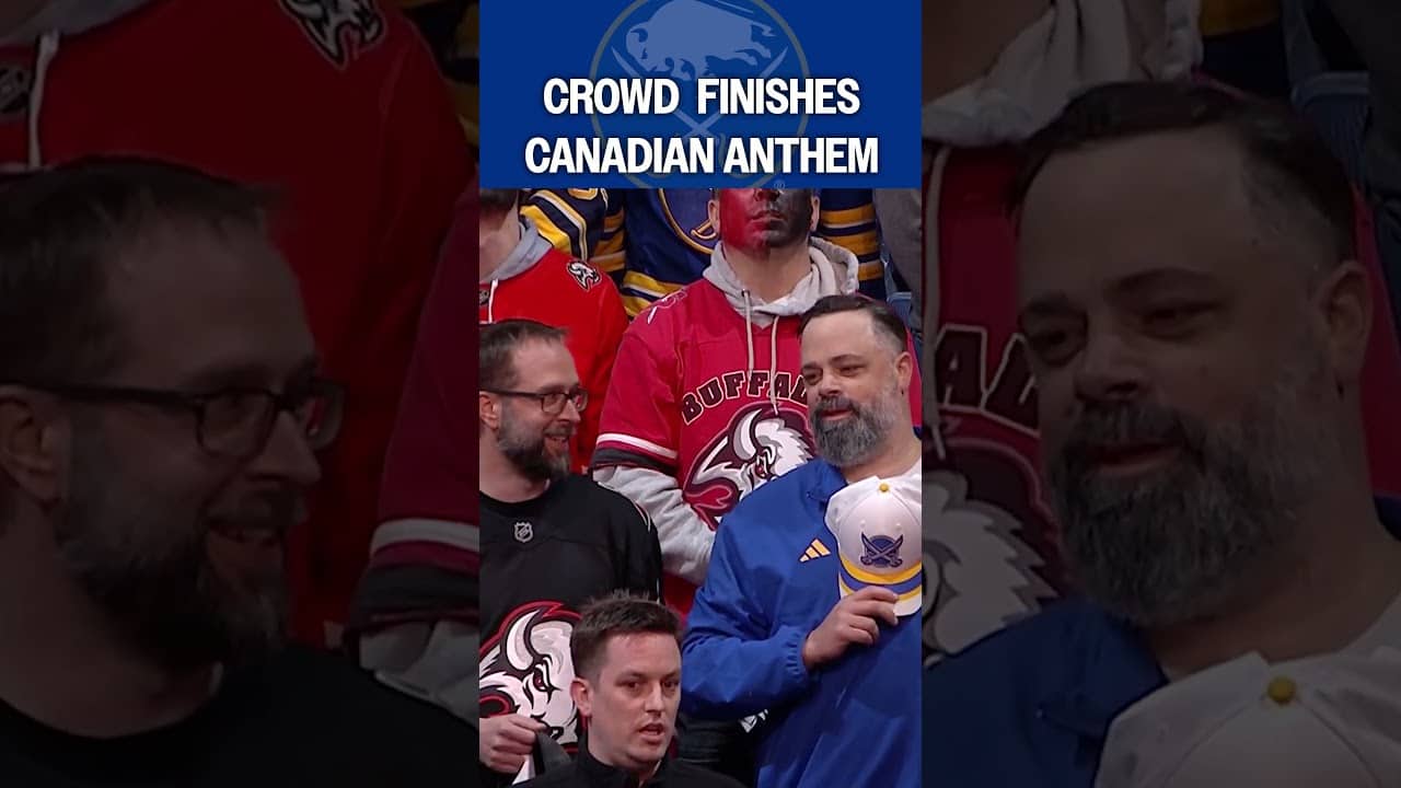 No Mic? No Problem. Buffalo Sings It Loud 🇨🇦🔊