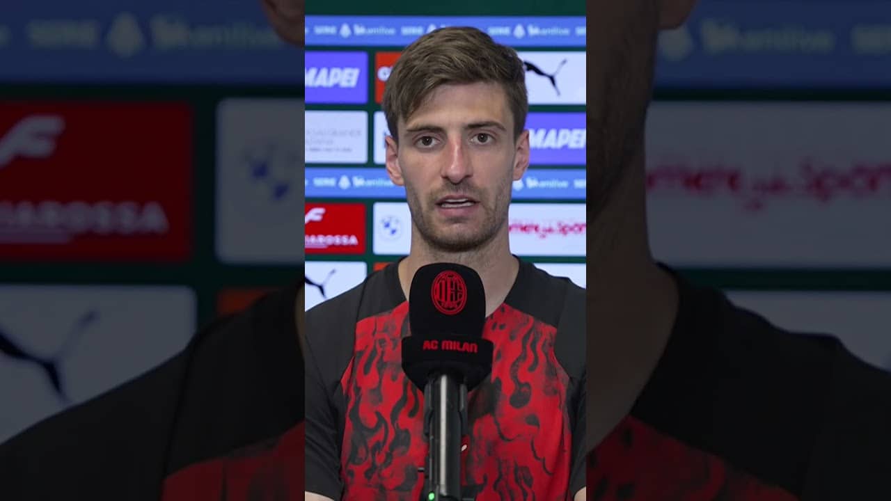 Gabbia: "Poor game, our fault" | #SassuoloMilan | #shorts