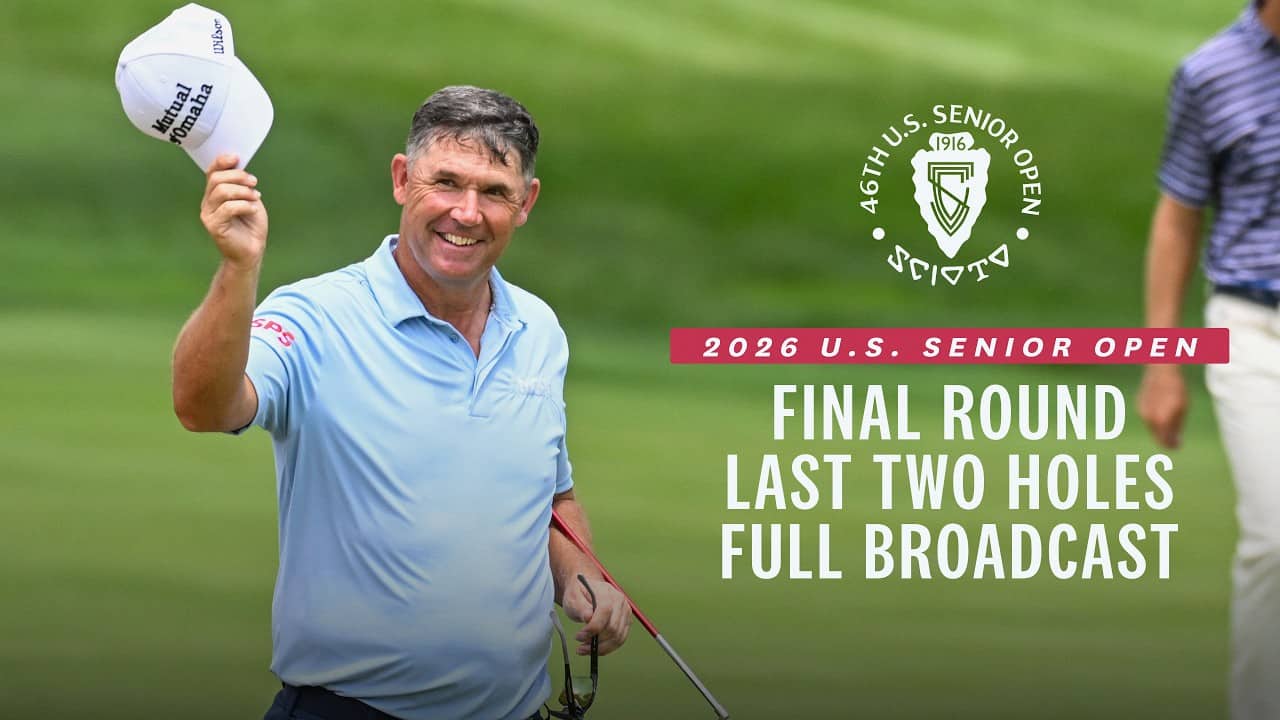 Padraig Harrington Final 2 Holes, Full Broadcast: 2026 U.S. Senior Open