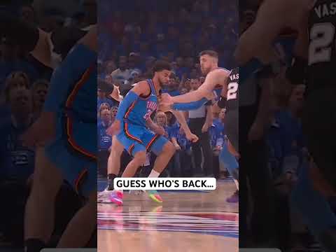 Jalen Williams reminding everyone he’s back 😤