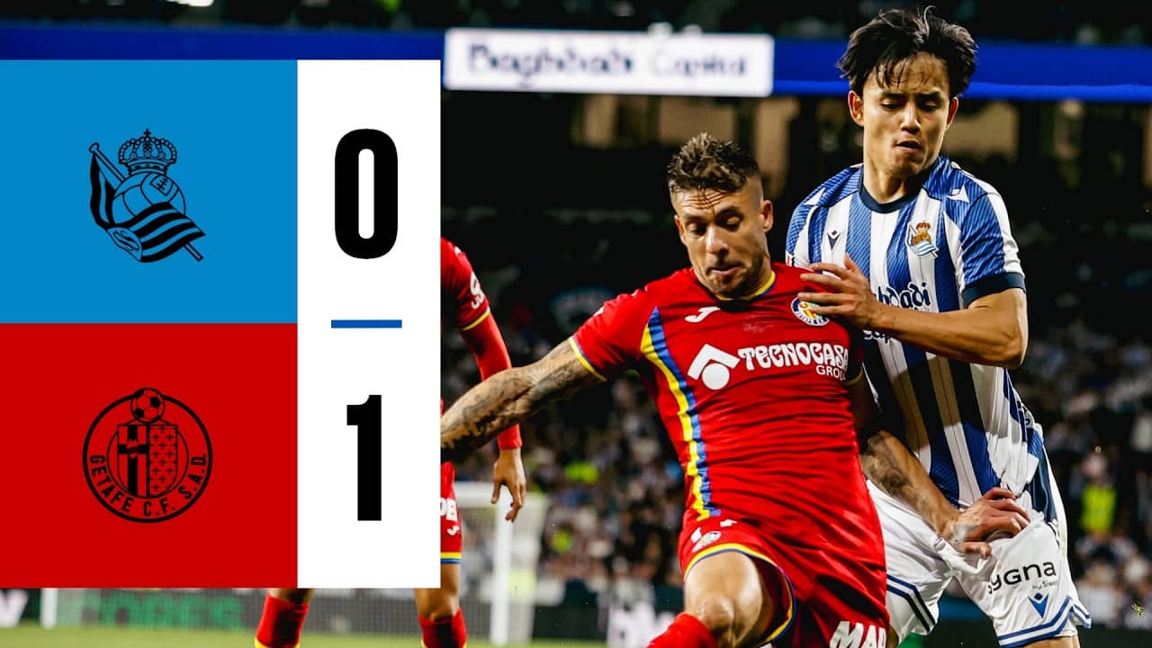HIGHLIGHTS | LaLiga 25-26 | J32 | Real Sociedad 0 - 1 Getafe CF