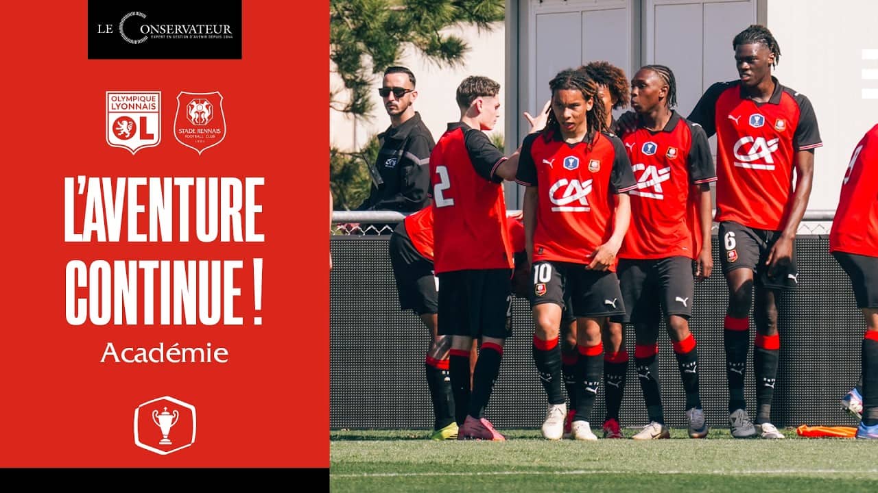 ✨ Les trois buts contre l'Olympique Lyonnais (0-3) - 1/4 de finale de Coupe Gambardella
