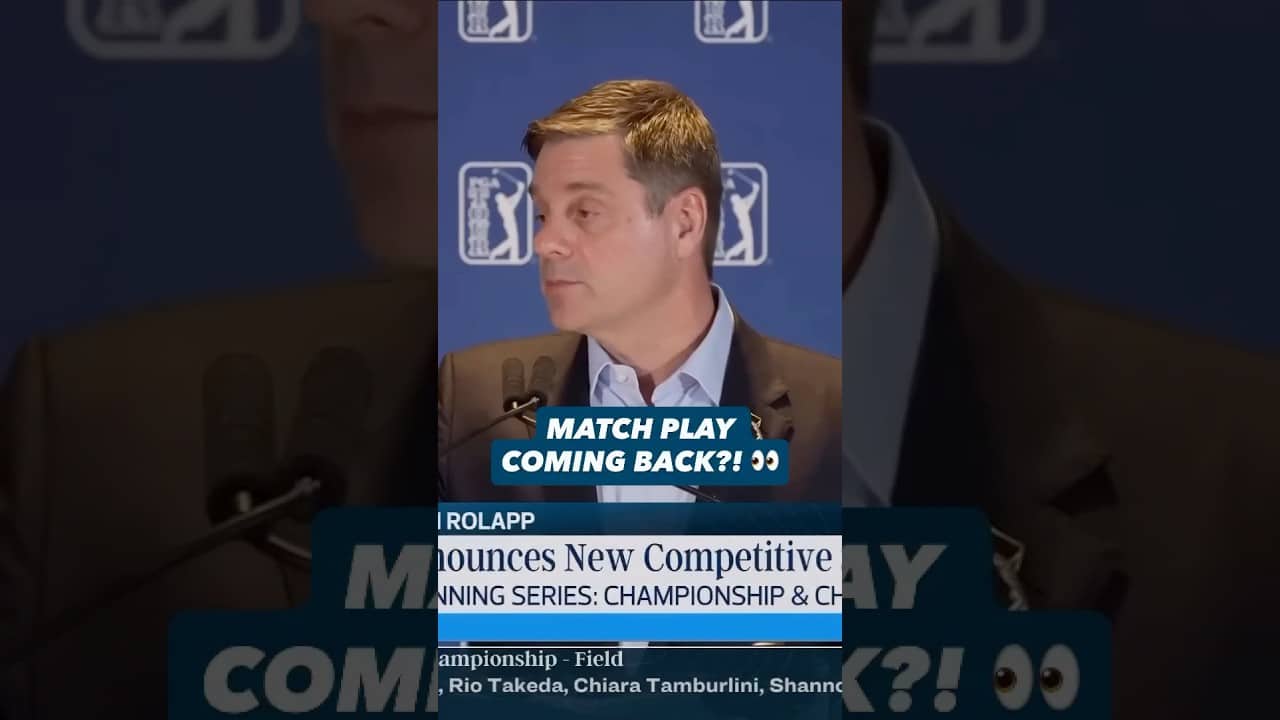 Match play back in the PGA Tour postseason?!