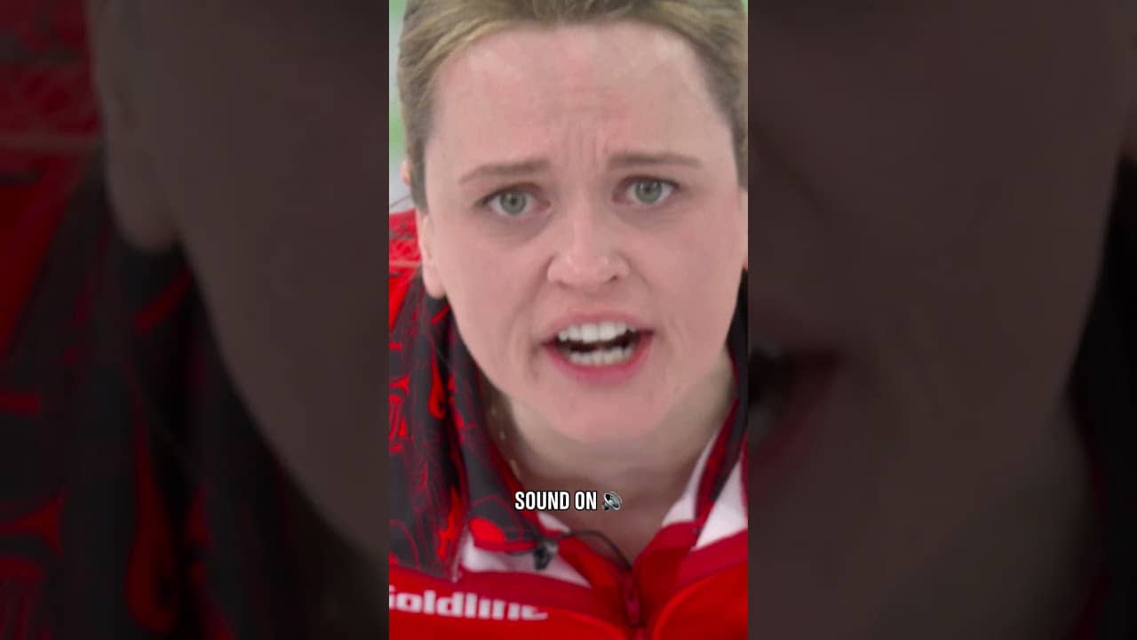 A little dose of curling ASMR at #MilanoCortina2026 for your timeline. 🥌✨ #Olympics #Curling