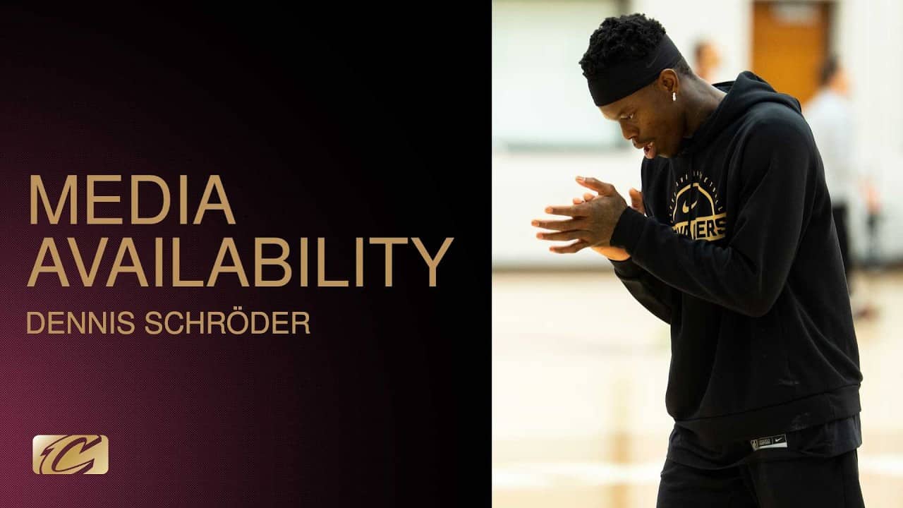 Cavs Practice | Dennis Schröder Media Availability | 04.22.2026