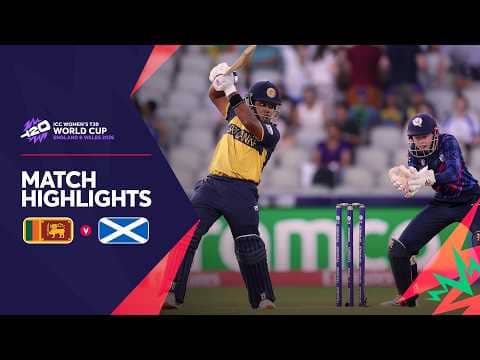 Sri Lanka v Scotland | Match Highlights | Women's #T20WorldCup 2026
