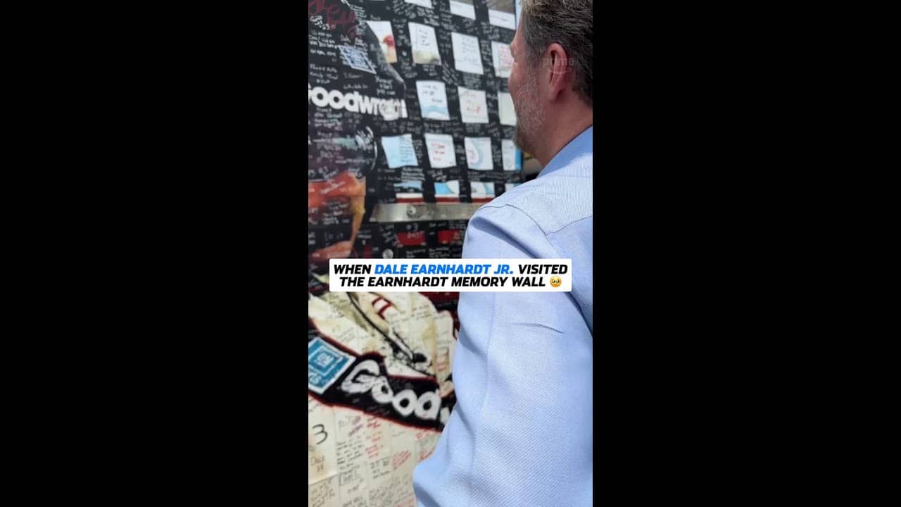 A special moment for Dale Jr. at Nashville in 2025 🥹  #NASCARonPrime