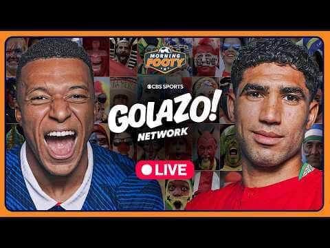 Morning Footy LIVE: France vs. Morocco PREVIEW + World Cup News, Analysis & Debate