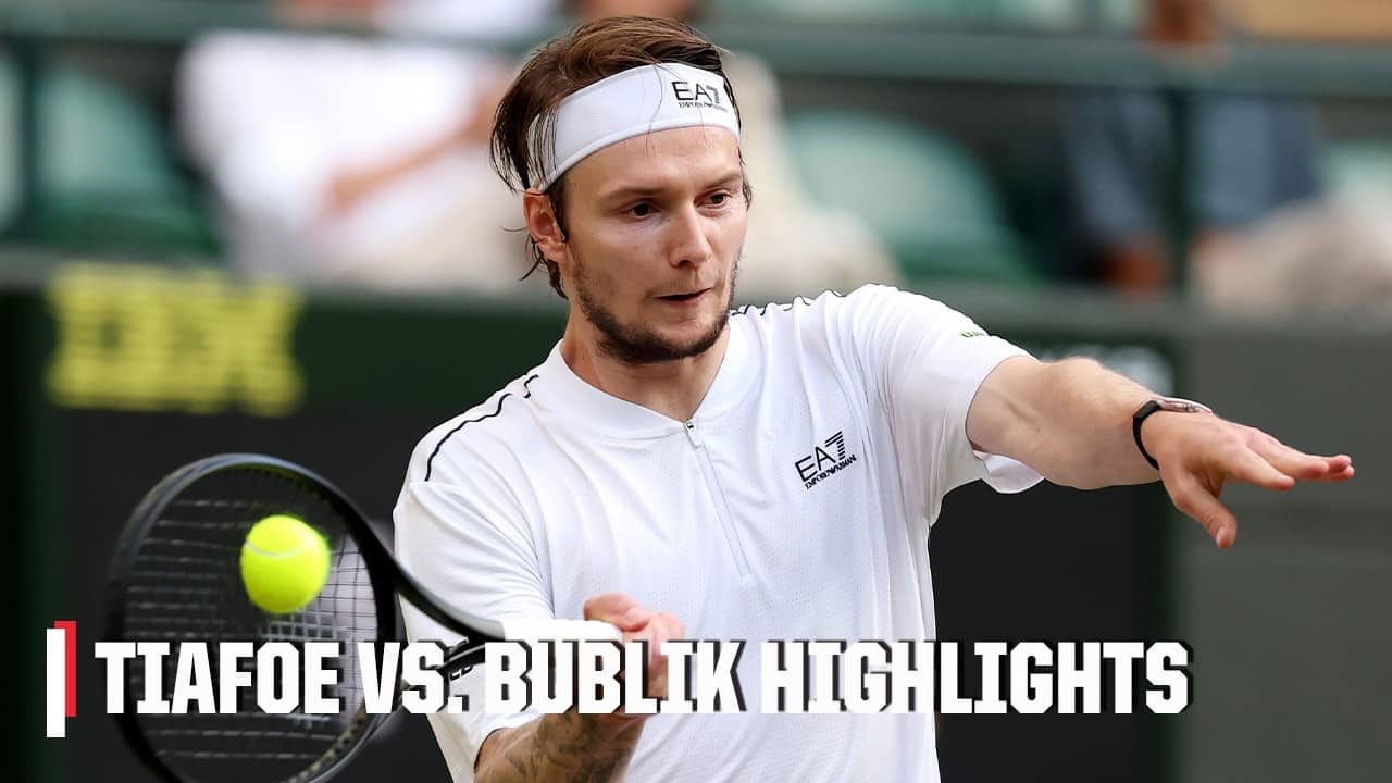 Third Round: Frances Tiafoe vs. Alexander Bublik | Full Highlights | 2026 Wimbledon