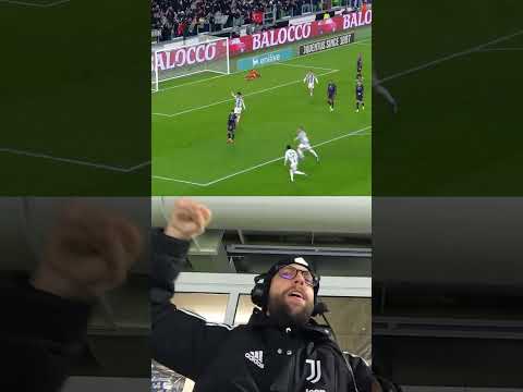 KOSTIC GOAL vs REACTION 😍​ #shorts #juventus #football