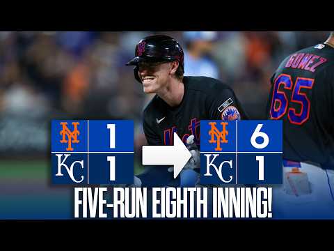 Mets Break It Open with a 5-Run 8th Inning | FULL INNING