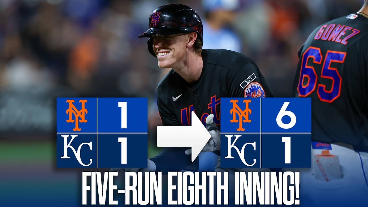 Mets Break It Open with a 5-Run 8th Inning | FULL INNING
