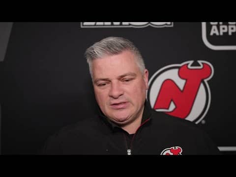 Keefe has news on Luke Hughes and more ahead of Devils vs. Pens