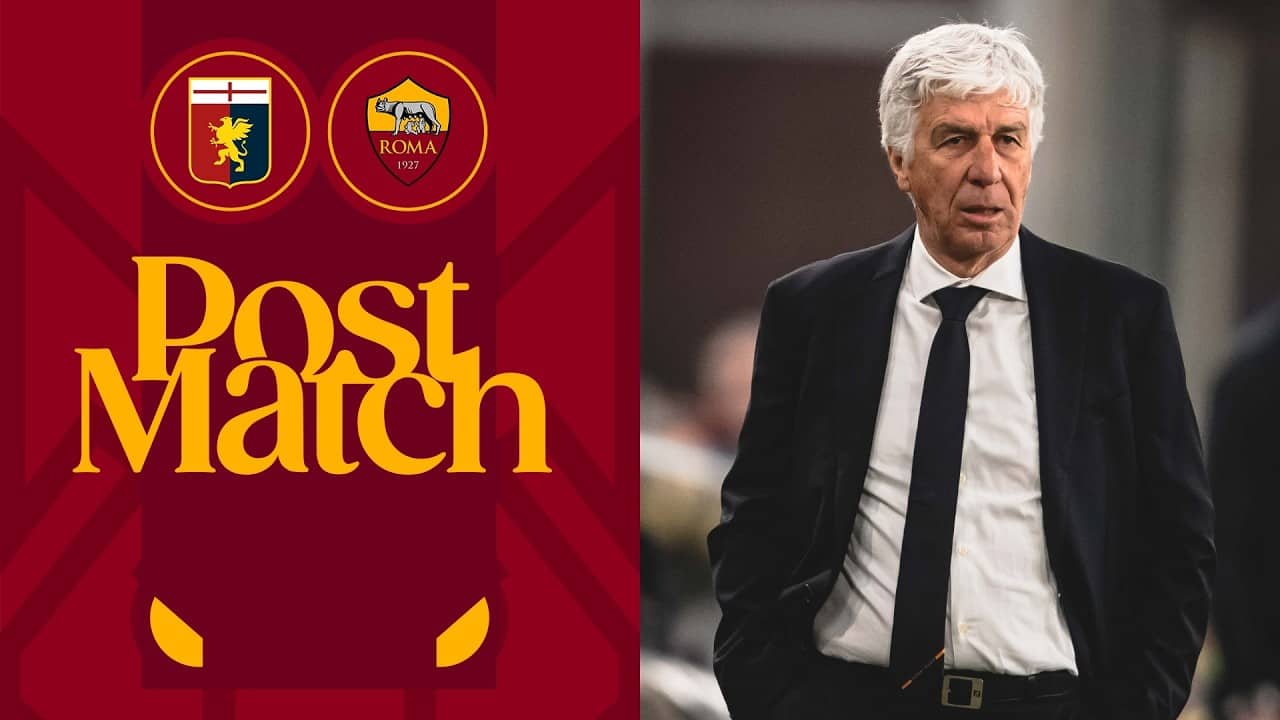 GIAN PIERO GASPERINI | INTERVISTA POST GENOA-ROMA