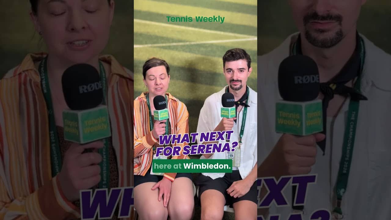 What next for Serena after her round 1 singles loss at Wimbledon #serenawilliams #wimbledon #tennis