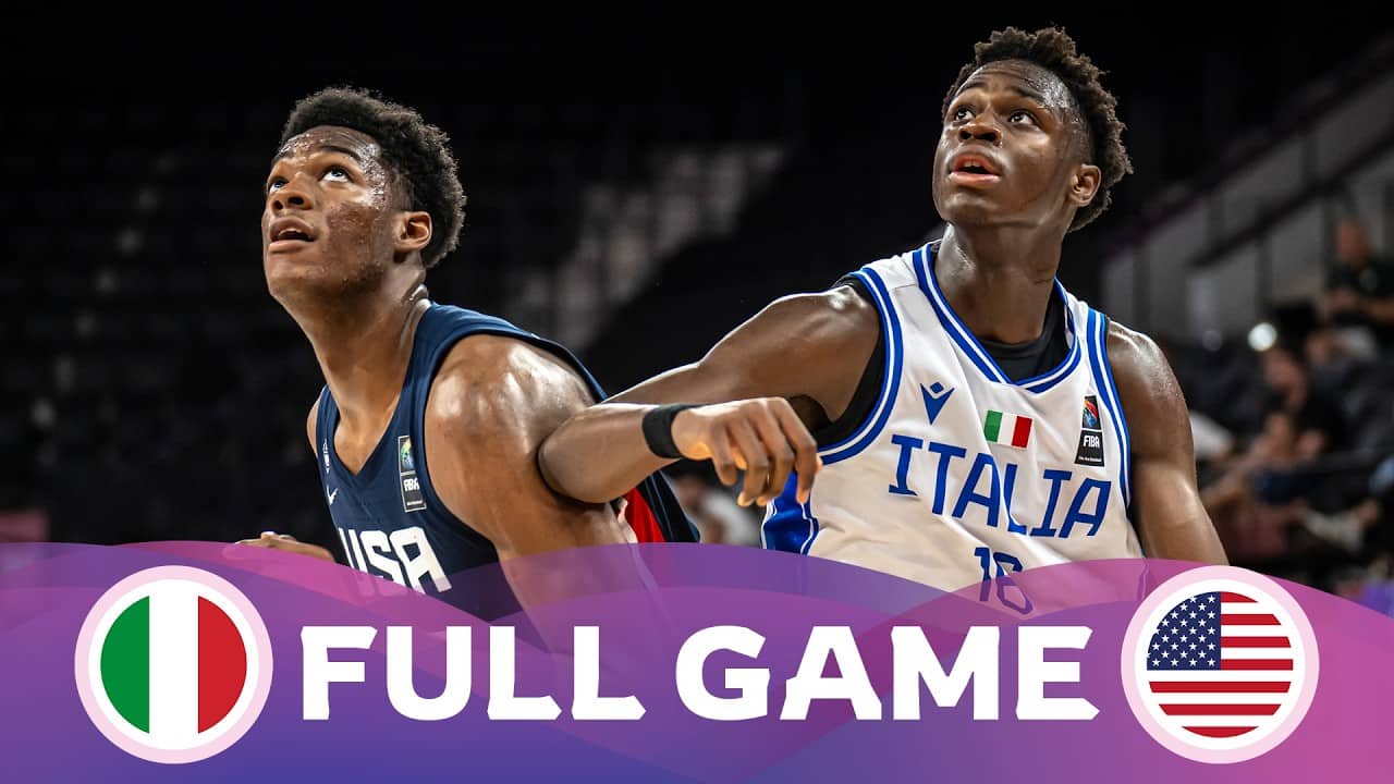 Group Phase | Italy v USA | Full Basketball Game | FIBA U17 Basketball World Cup 2026