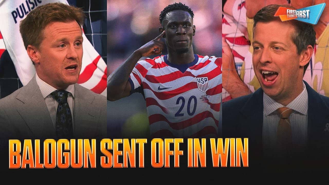 USA ‘met the moment’ vs. Bosnia-Herzegovina, Did Balogun deserve his red card in the win? | FTF