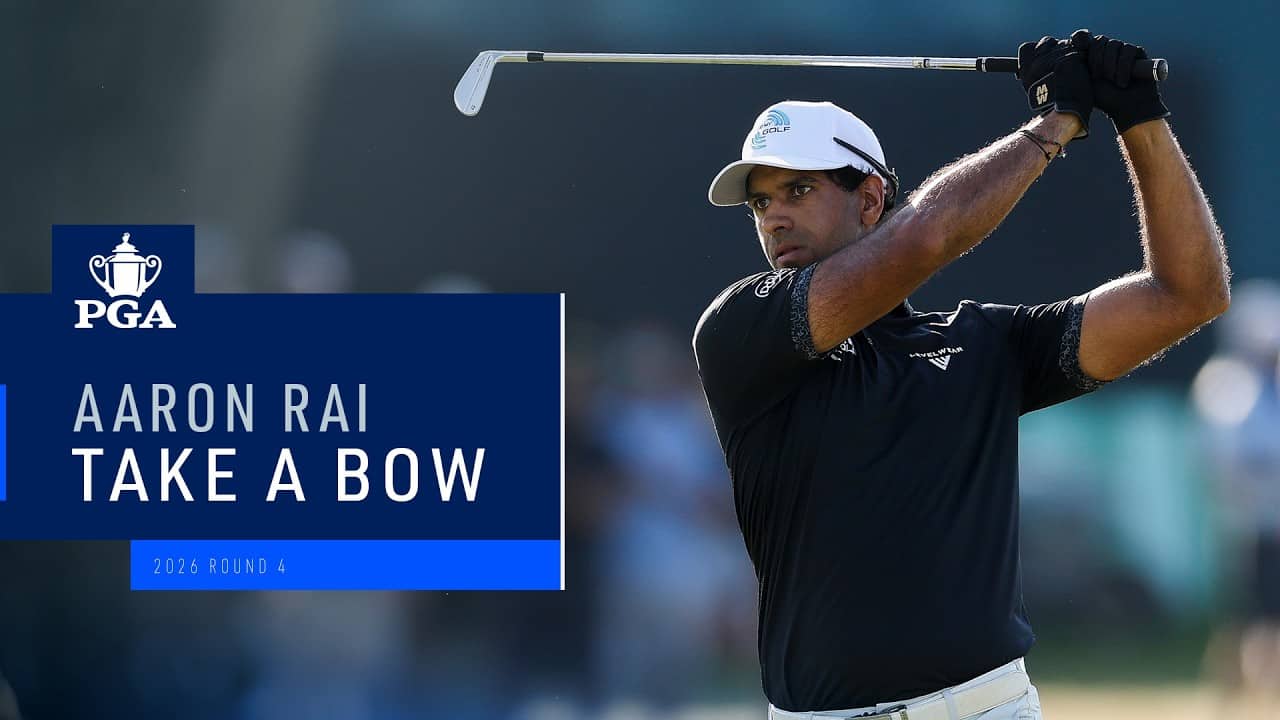 What an Approach from Aaron Rai! | 2026 PGA Championship