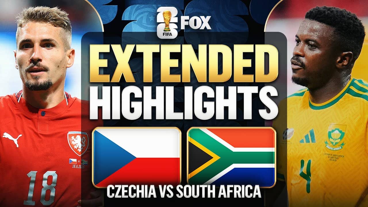 Czechia vs South Africa Extended Highlights 🌎🏆 2026 FIFA World Cup™