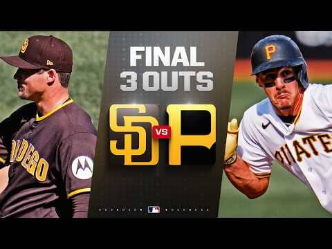 FINAL 3 OUTS: Mason Miller pitches a clean inning for the Padres in his hometown of Pittsburgh! 💛