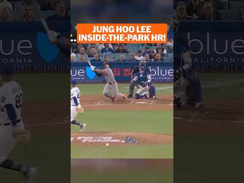 JUNG HOO LEE INSIDE-THE-PARK HOME RUN!