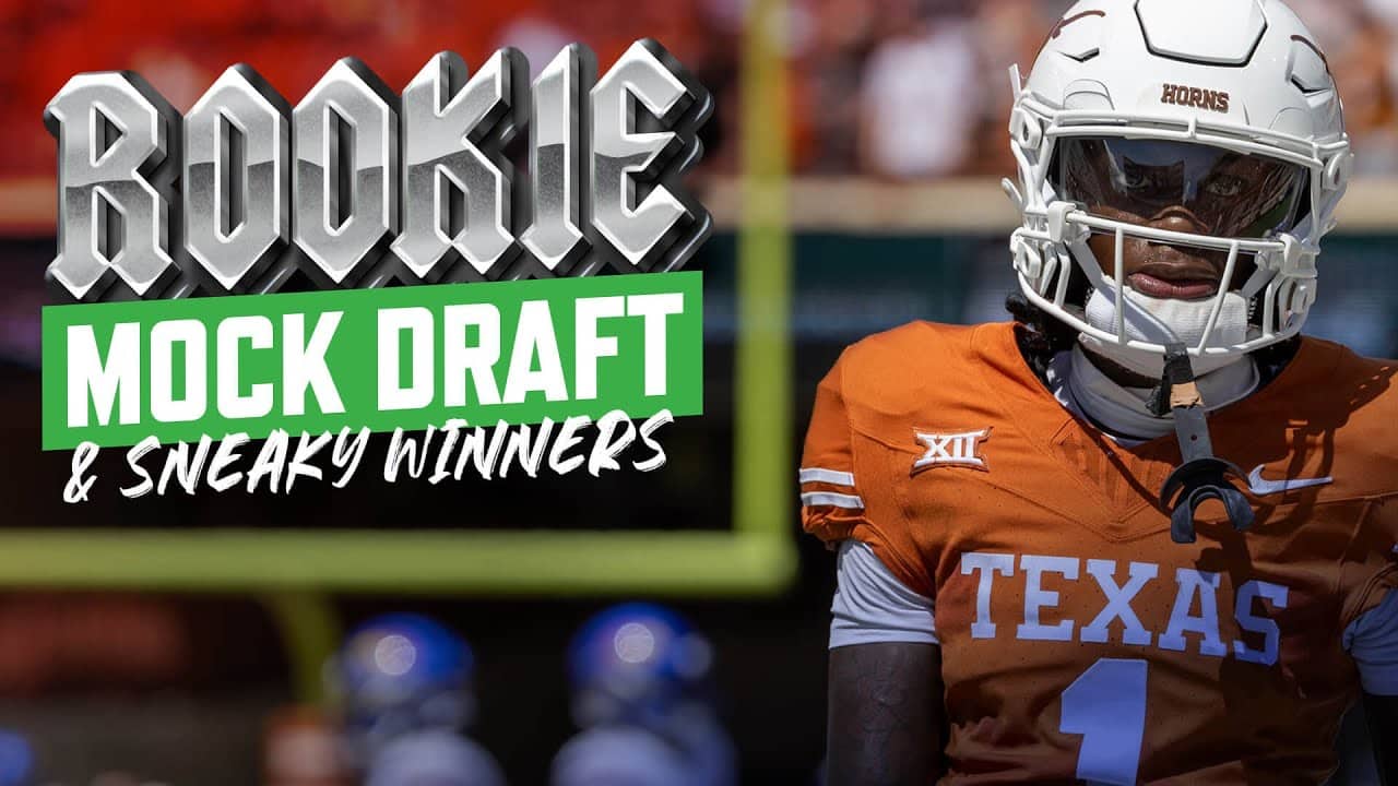 Dynasty Rookie Mock Draft + Sneaky Veteran Winners | Dynasty Fantasy Football 2024