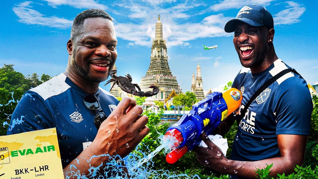 Carlton Cole & Marlon Harewood Experience Bangkok 🇹🇭 | EVA Air