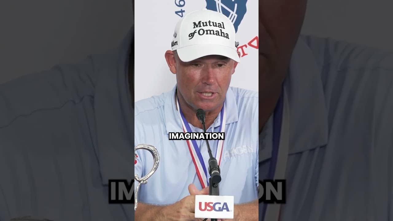 Padraig Harrington's advice for young golfers.
