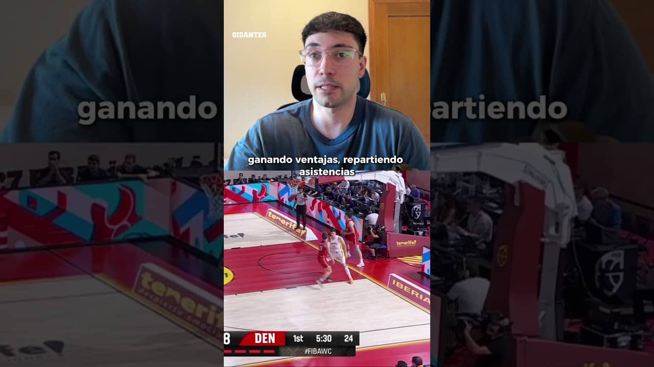 🤝La dupla formada por Hugo González y Mario Saint-Supery en las Ventanas 🎥FIBA | #FIBAWC x #StepItUp