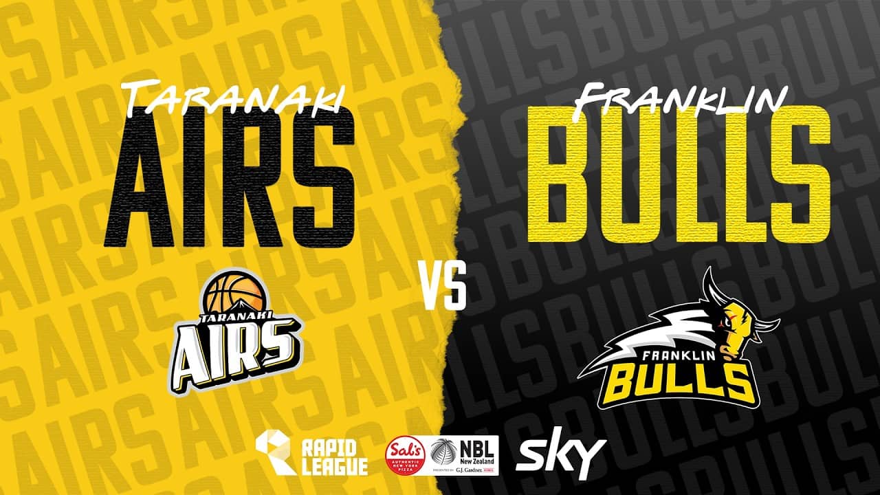 Taranaki Airs v Franklin Bulls | Full Basketball Game |  @SalsNBL 2026