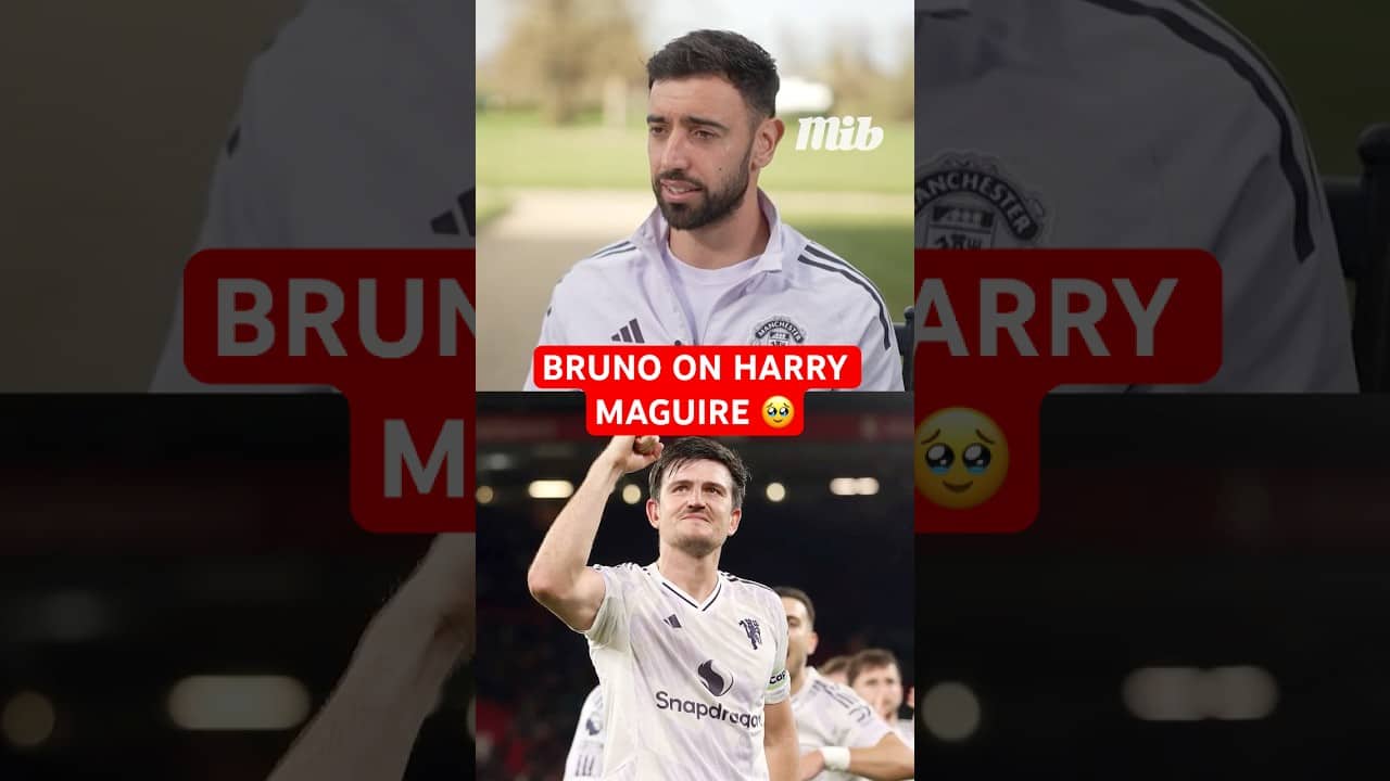 BRUNO FERNANDES ON WHAT HARRY MAGUIRE MEANS TO MANCHESTER UNITED ❤️
