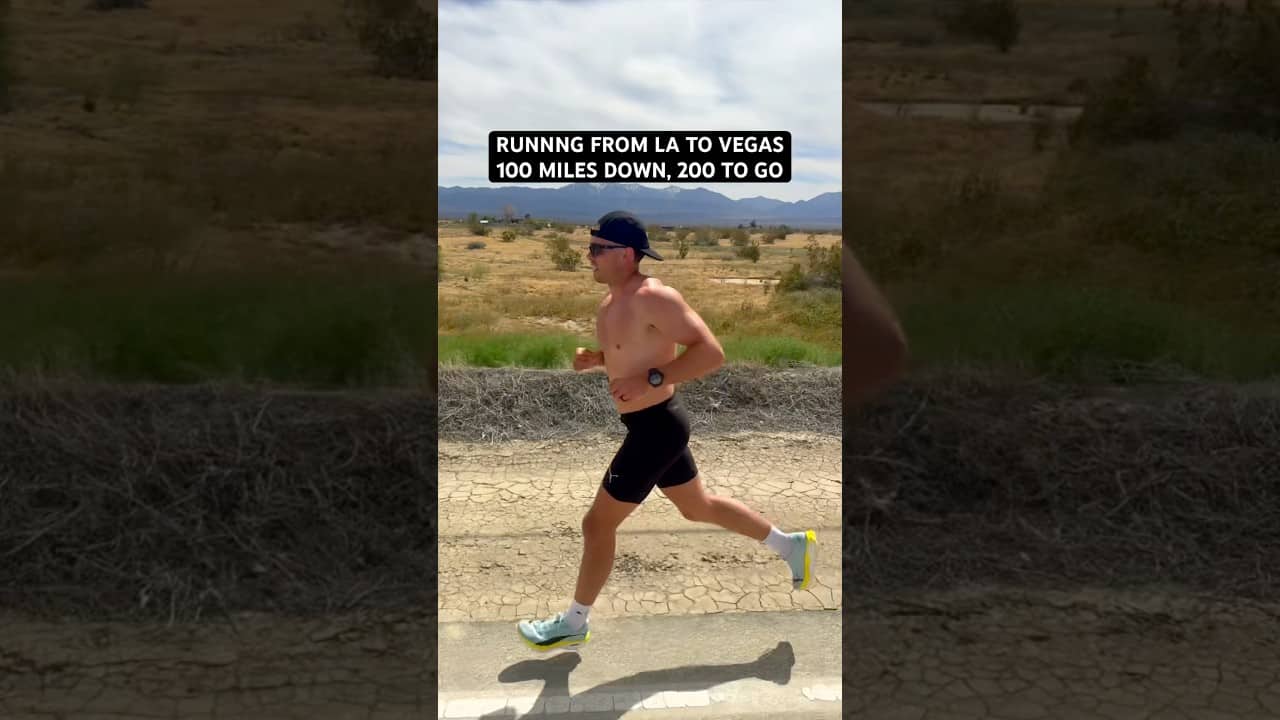 Running 300 Miles from LA to Vegas (The Speed Project)