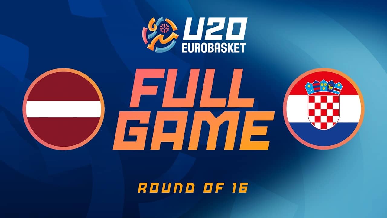 LIVE - Latvia v Croatia | FIBA U20 Women's EuroBasket 2026 | Round of 16