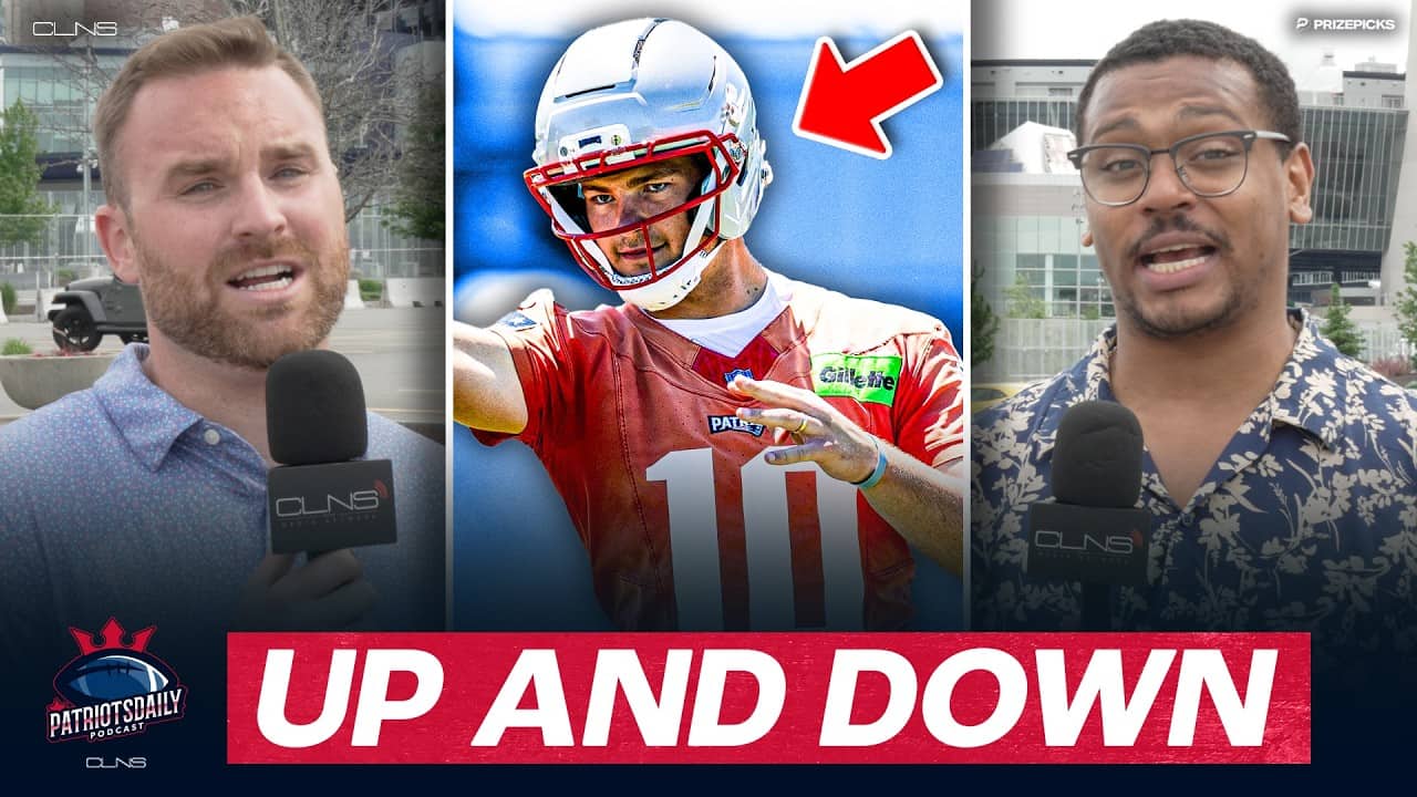 Drake Maye INCONSISTENT at Day 1 of Patriots OTAs | Patriots Daily