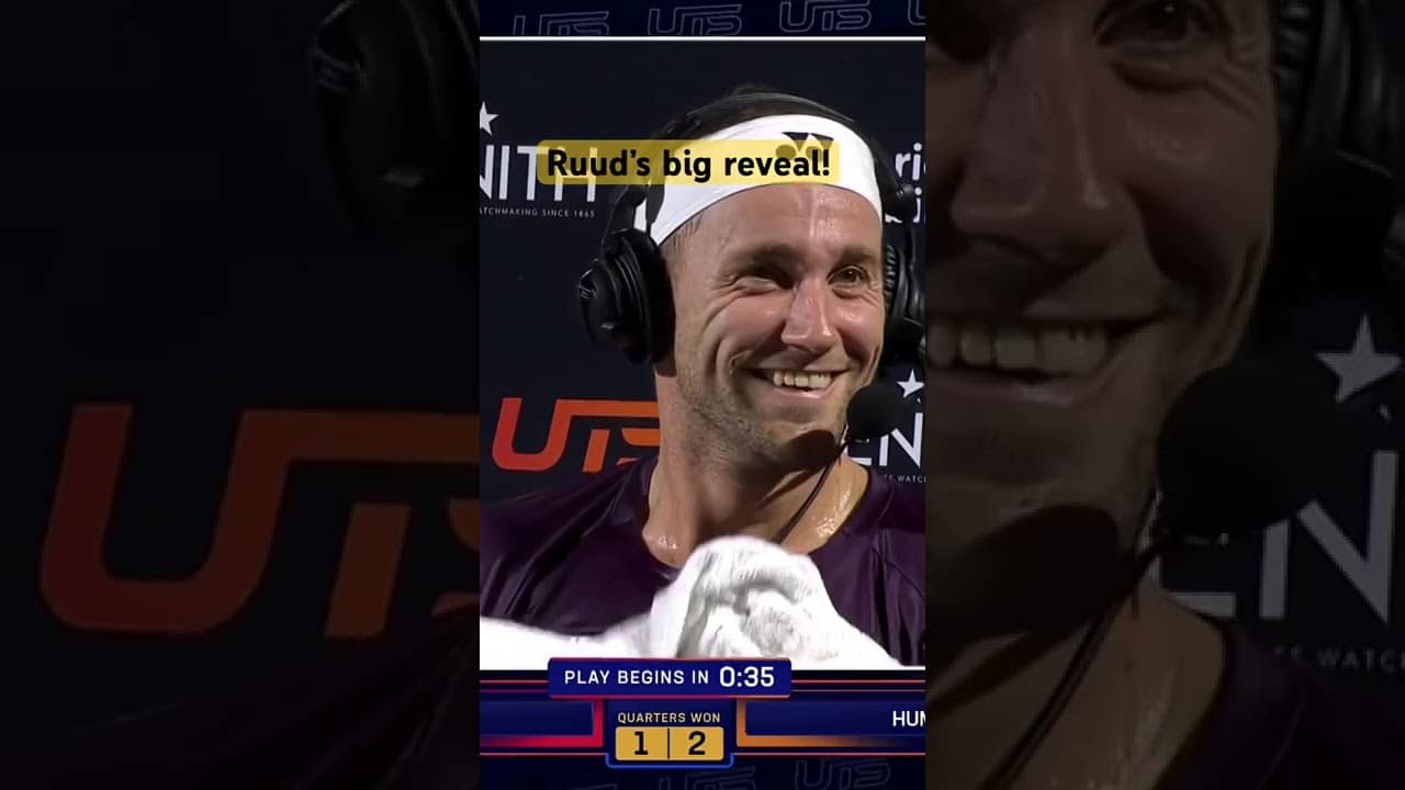 Casper Ruud reveals which Premier League team he supports Credit  UTS Tour