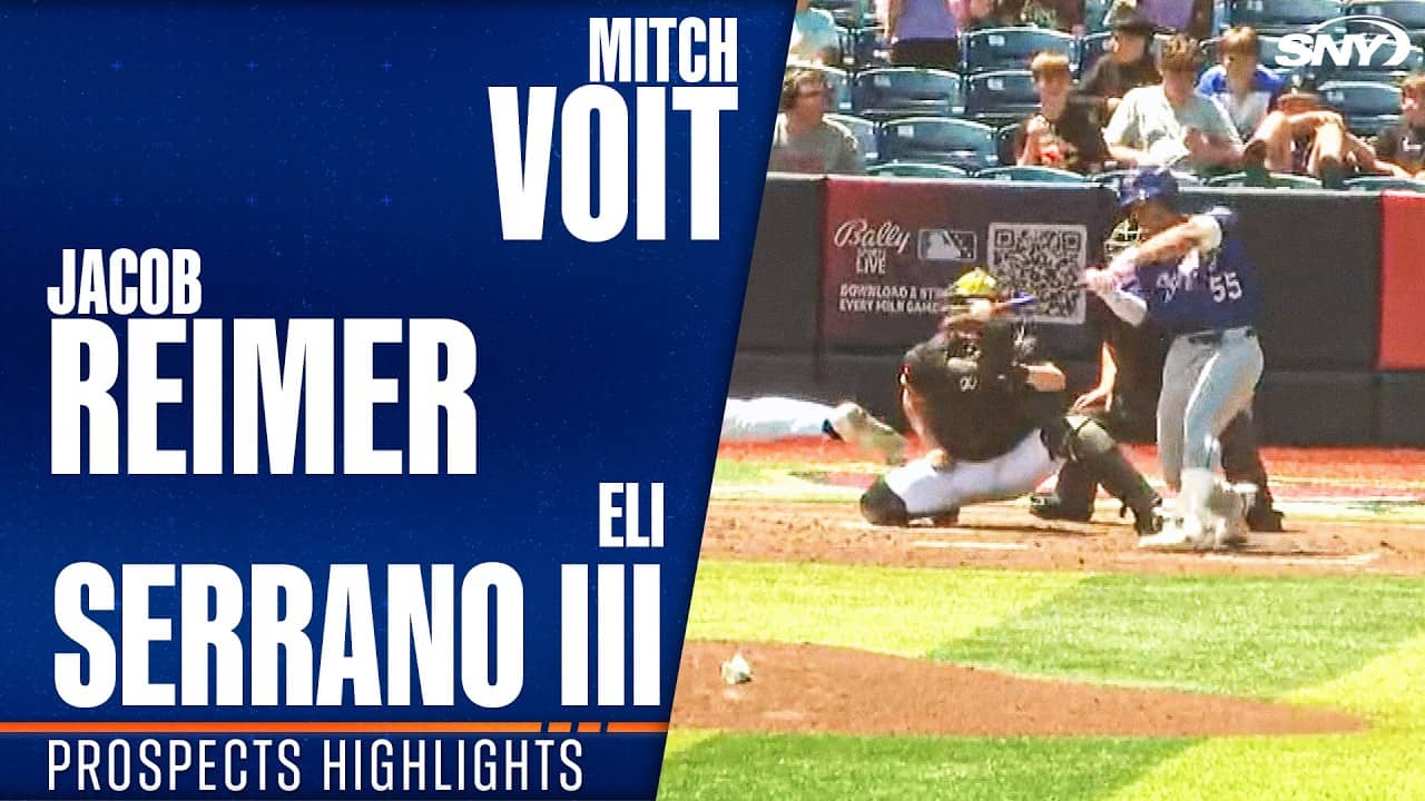 Mitch Voit, Jacob Reimer, Eli Serrano III | Mets Prospects Highlights