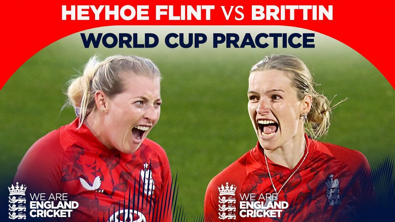 🔴 LIVE CRICKET | England Women Intra-Squad - Team Brittin v Team Heyhoe Flint | 24 March 2026