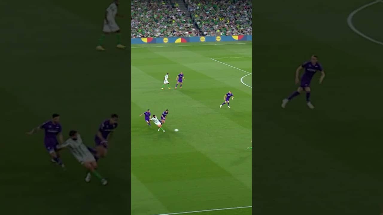 MASTERCLASS de ISCO contra la Fiorentina 🤤 #shorts #realbetis