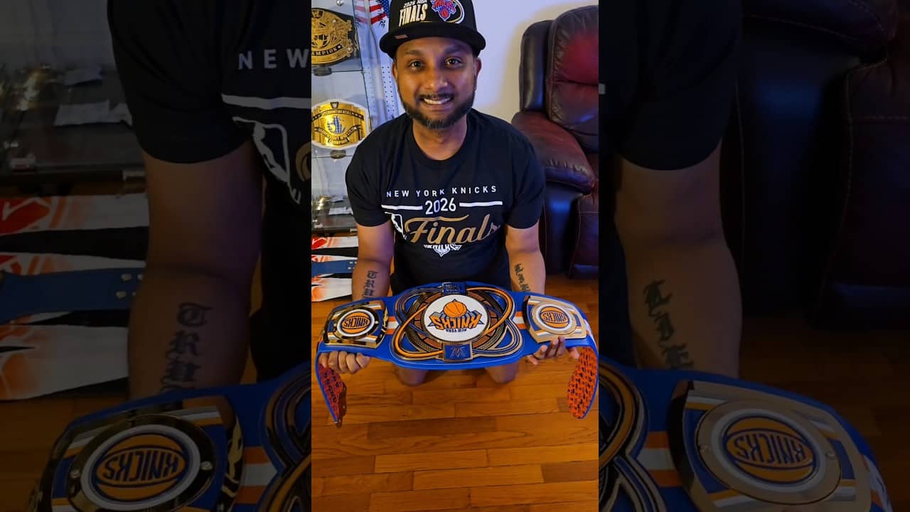 I'VE WAITED FOR THE KNICKS TO WIN A CHAMPIONSHIP MY ENTIRE LIFE! 🥲 #Knicks #NBAChampions