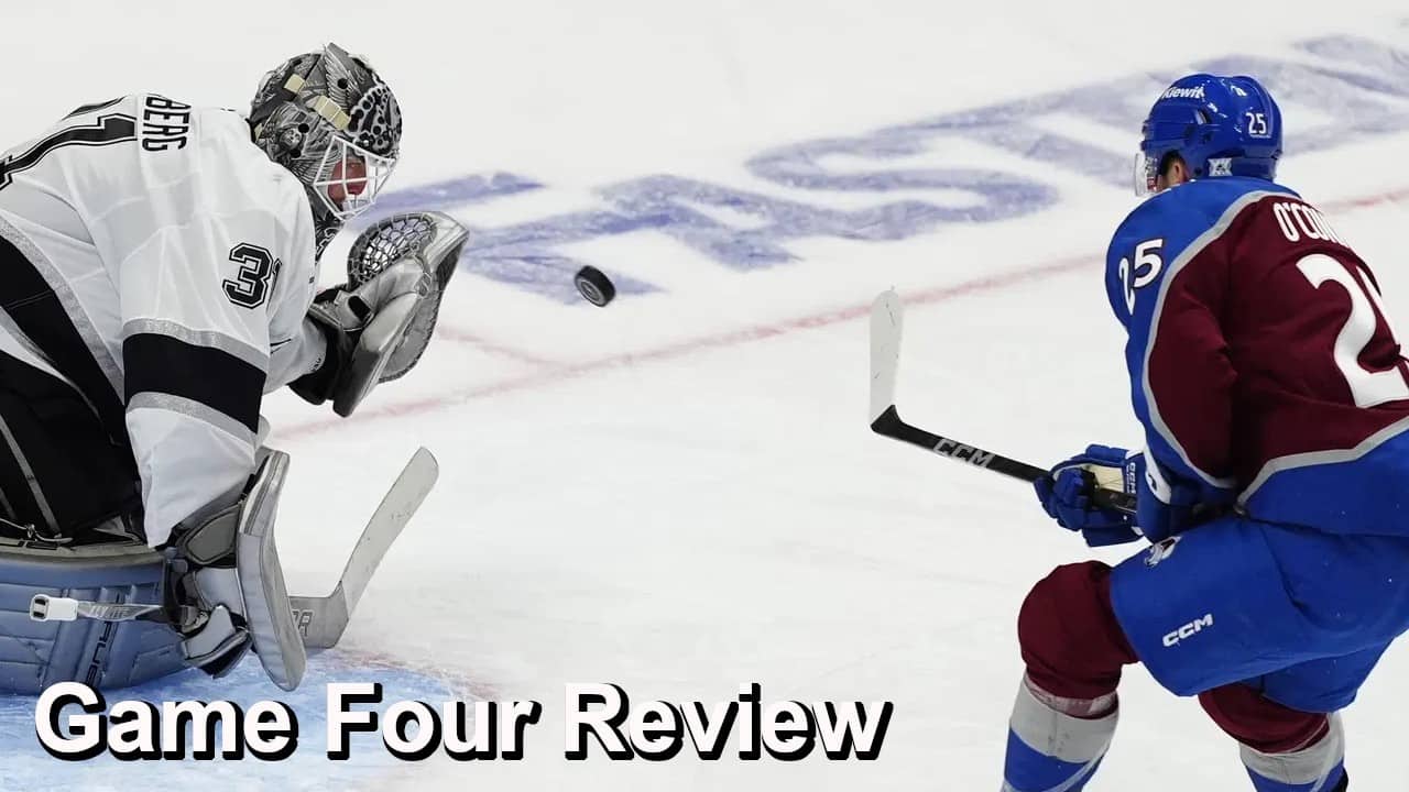 Game Four Review: Avalanche vs Kings
